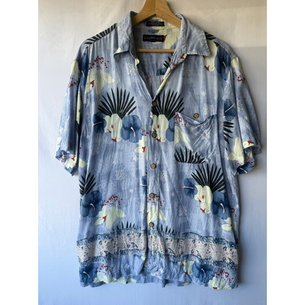 Chereskin Hawaiian Button Up- Size‎ L